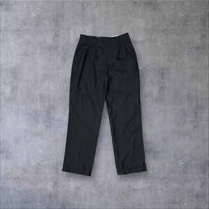 Black High Waisted Trousers